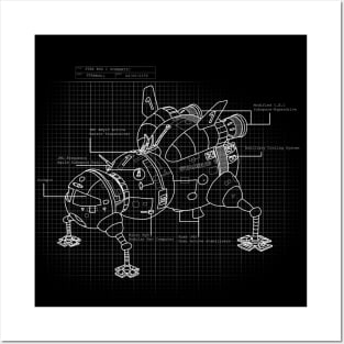 Starbug Schematic Posters and Art